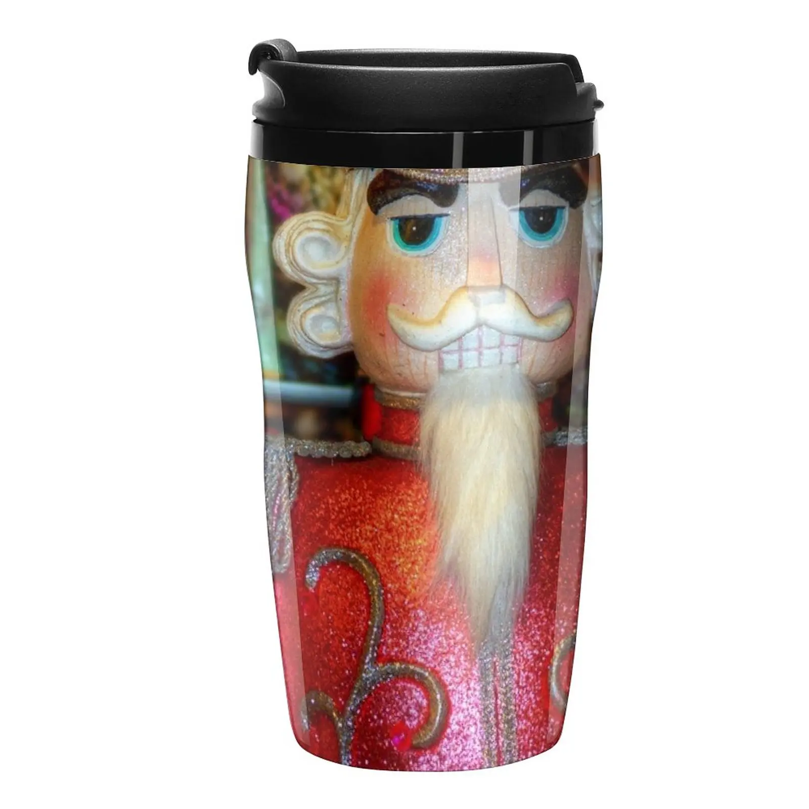 

Christmas Nutcracker Travel Coffee Mug Thermos Mug Unusual Tea Cup Pretty Coffee Cup