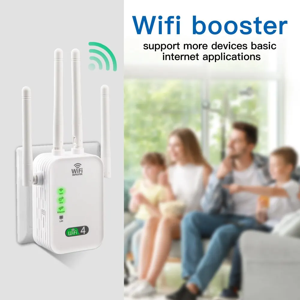 Amplificador Repetidor Booster Amplificador De SeÃ±al Wifi