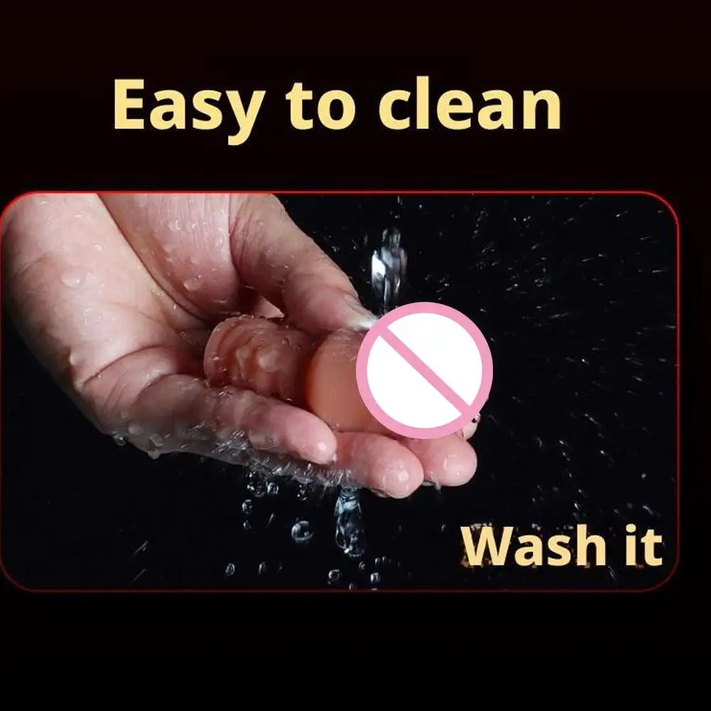 Silicone Penis Glans cover Lengthened Bold Reusable Wolf tooth sleeve For men Delayed ejaculation Adult Sex toys