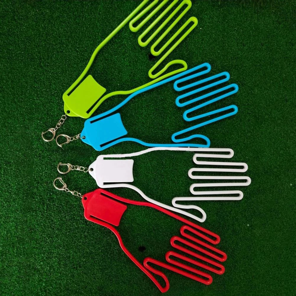 Porte gants de Golf 1 pièce, équipement d'outils de golfeur de sport,  support en plastique, séchoir, cintre, civière façonneur, accessoires en  plastique avec seaux en métal | AliExpress