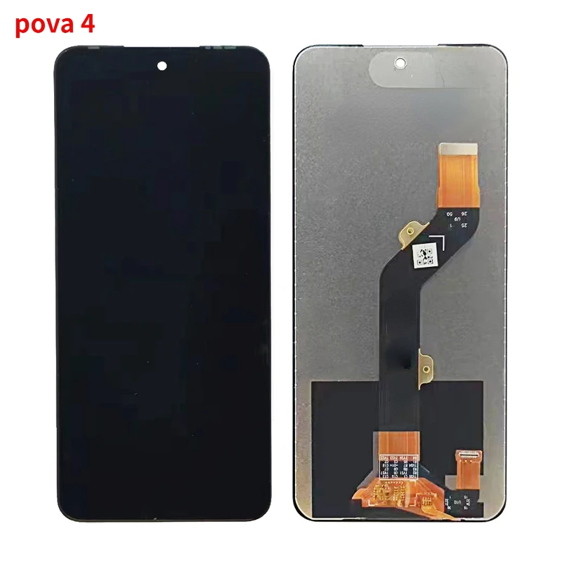 

Для Tecno Pova 4 LG7 LG7n ЖК-дисплей дигитайзер сенсорный экран полный комплект