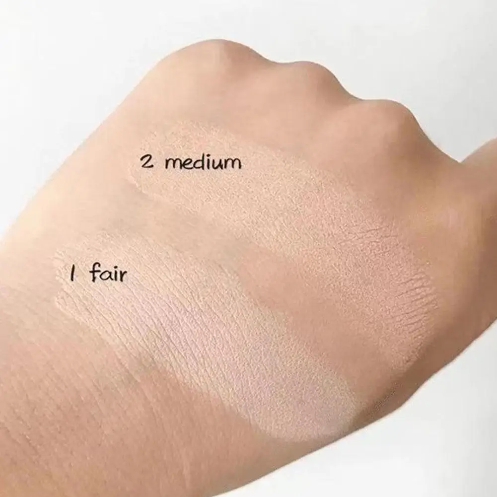 Honey Powder Natural Powder Setting Oil Control Puffs Waterproof Skin-Brightening Foundation Compact for Soft Flawless