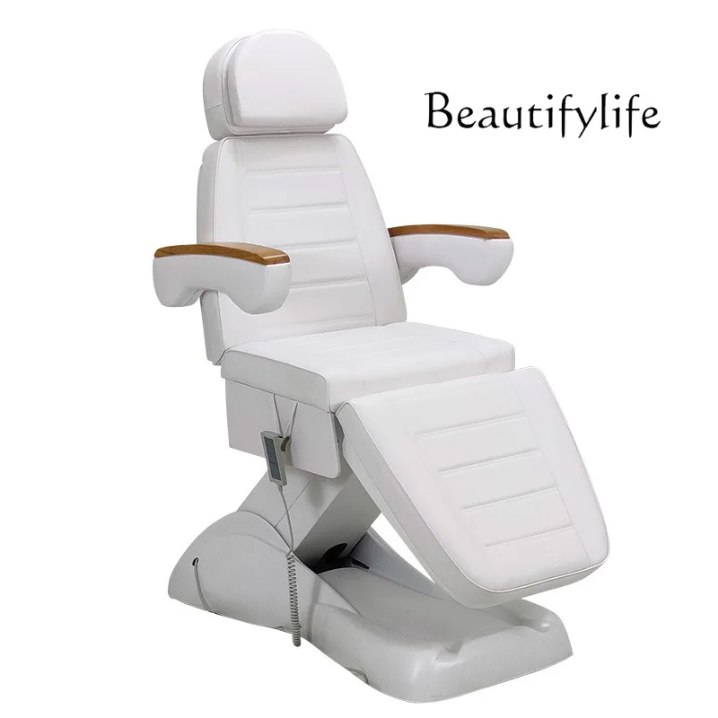 Electric Beauty Lift Bed Beauty Body Tattoo Embroidery Massage Folding Bed Beauty Salon Bed