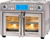 Emeril Lagasse Dual Zone 360 Air Fryer Oven Combo with French Door, 25 QT Extra Large Cook Two Foods in Different Ways 1