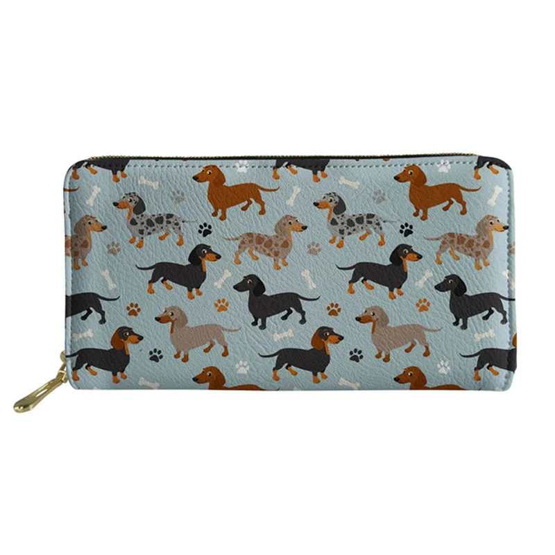 Dog Women Wallets Zipper Womens Purse Dachshund Dachshund Wallets Bags Cute Aliexpress