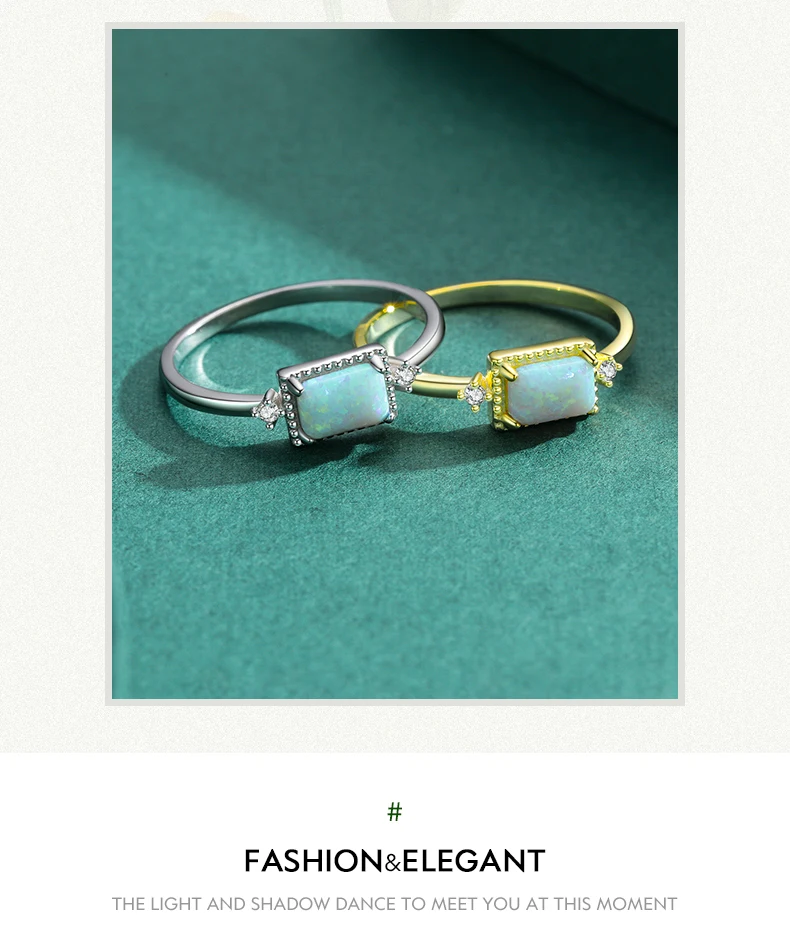 MODIAN Real 925 Sterling Silver Fantastic Natural Opals Finger Rings For Women Wedding Anniversary Jewelry Fine Accessories Anel