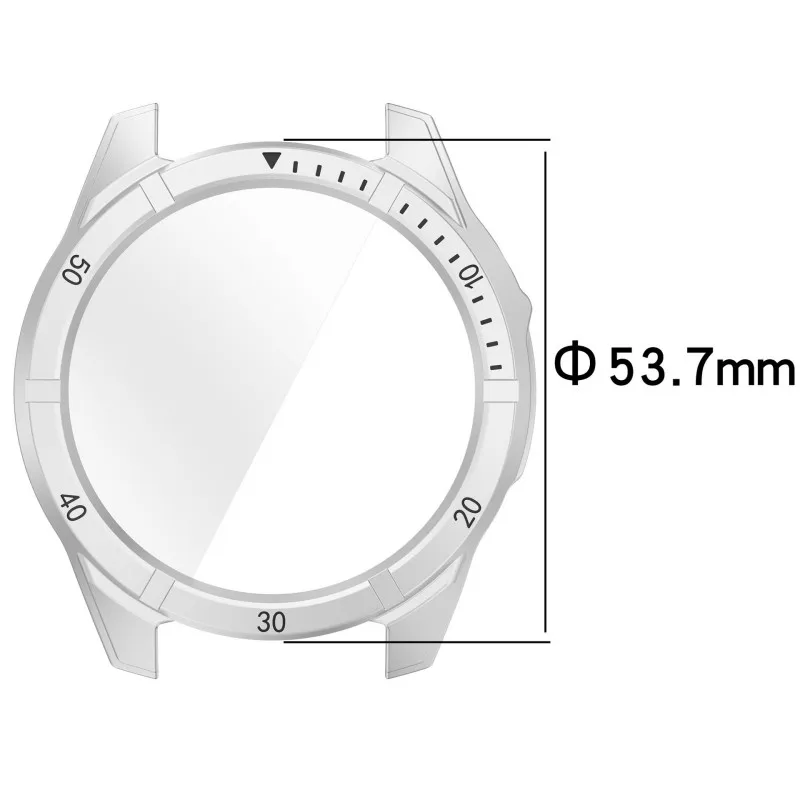 Tempered Film Protective Case for Smart Watch - Durable Cover and Bumper Accessories
