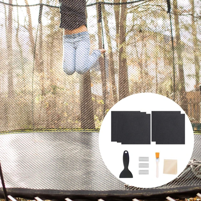 Trampoline Patch Repair Kit Glue On Patch Repair Trampoline Mat Tear Or  Hole In A Trampoline Mat Tent Air Mattress - AliExpress