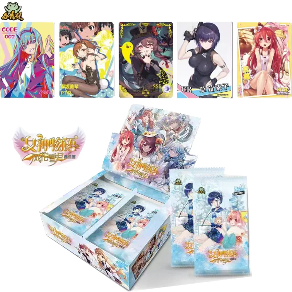 

2024 Newest Goddess Story Collection Card Anime Games Girl Party Swimsuit Bikini Feast Booster Box ACG CCG TCG Doujin Toys