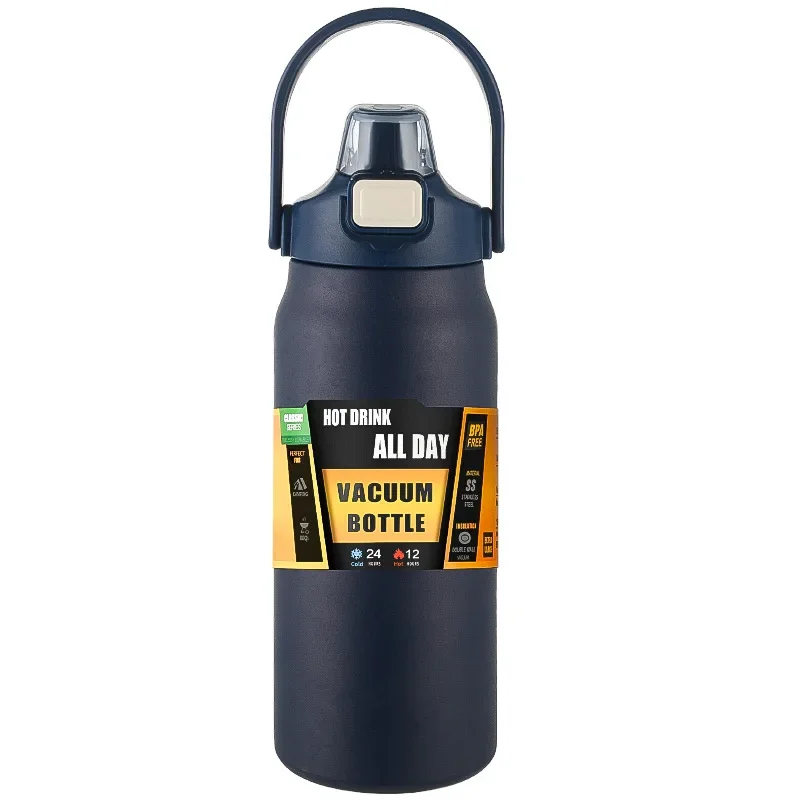 Enhanced Dual-Temperature Stainless Steel Thermal Tumbler with Straw