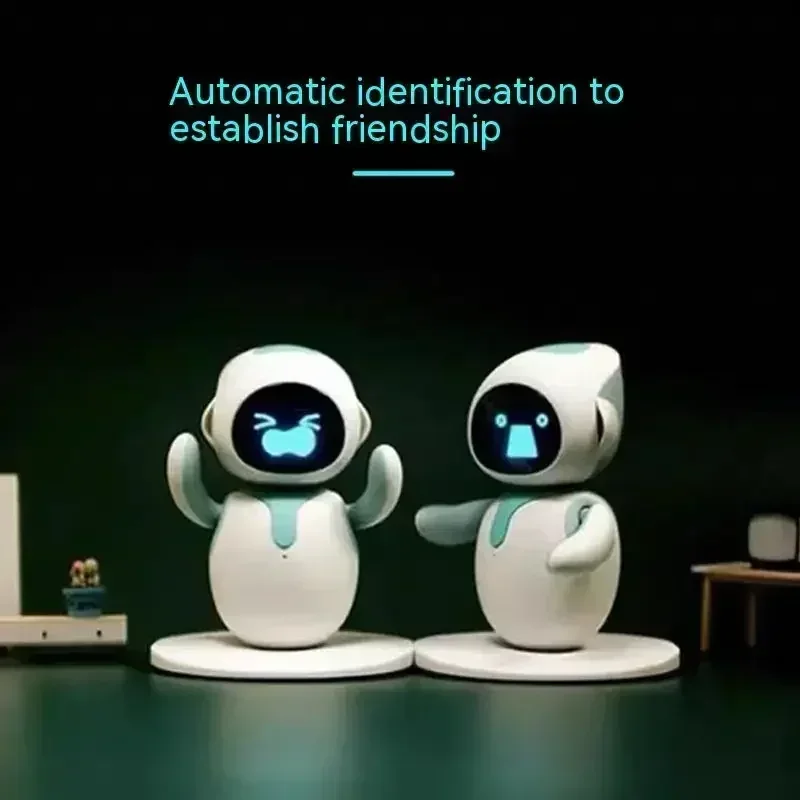 Yinghe Smart Robot Pet Electronic Toy AI Artificial Intelligent Dialogue Interaction Desktop Pet Emotional Robot Children gift