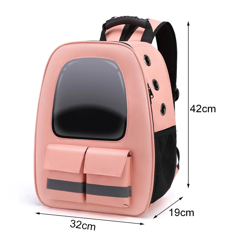 Cat Backpack Breathable Travel Pet Carrier Bag for Small Dog Cat Carring Transport with Safety Strap Pet Accessories Carrier