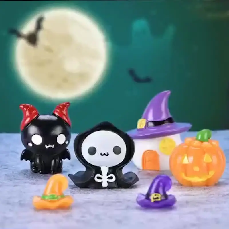 Metal Halloween Garden Stakes, Pumpkin, Ghost, Cat, Fall Decorations - UK