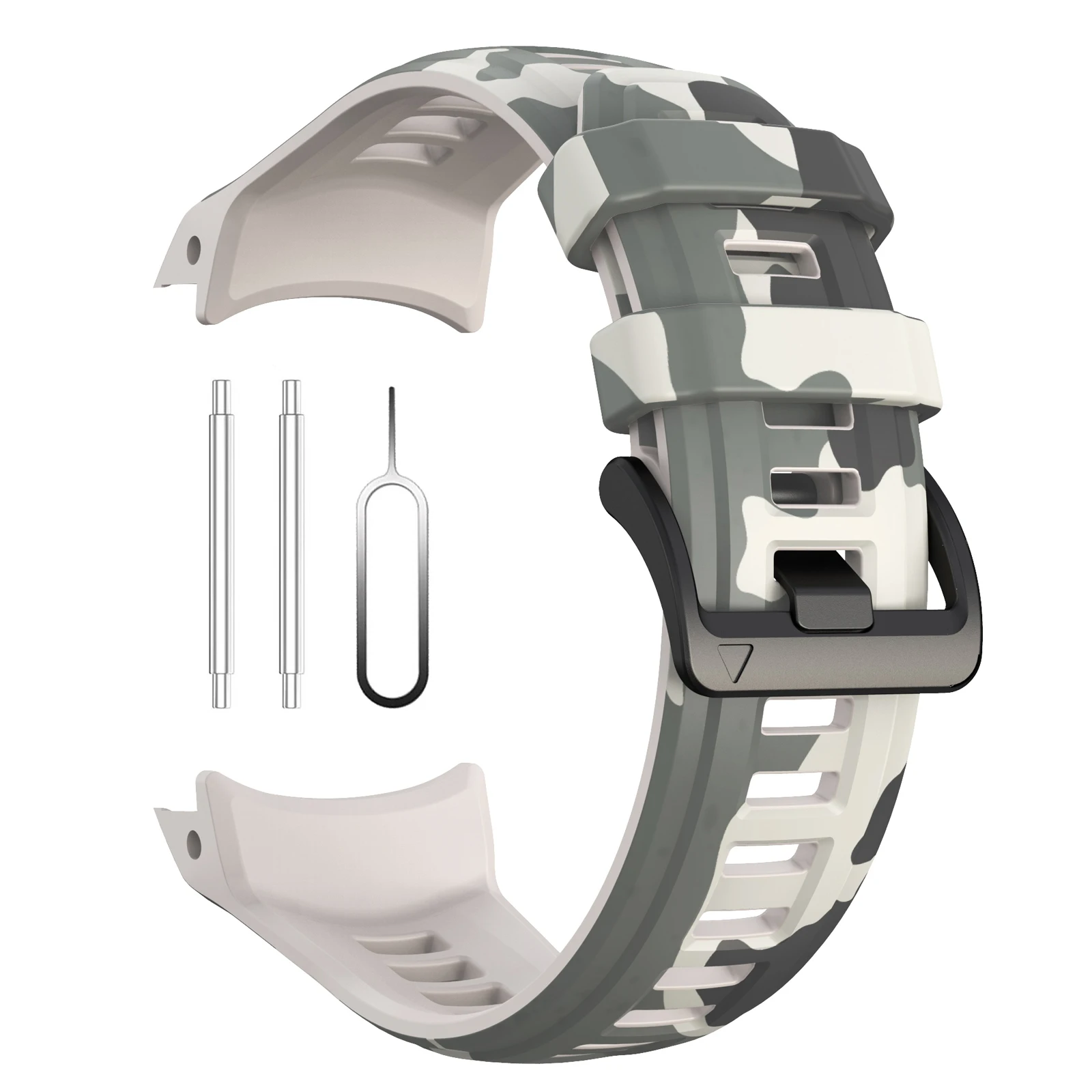Breathable Sweatproof Stylish Silicone Watch Band with Quick Release and Multiple Designs