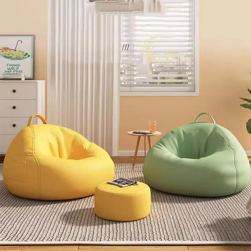 

Bedroom Modern Bean Bag Sofa Relaxing Girl Hotel Recliner Sofas Floor Nordic Luxury Woonkamer Banken Furniture Living Room