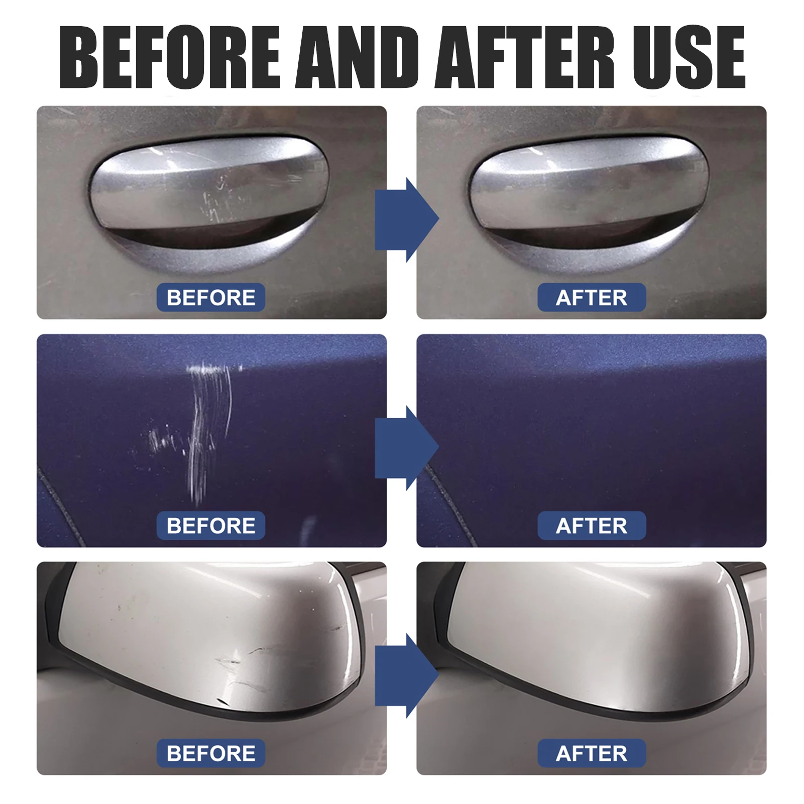 Nano Sparkle Cloth Car Scratch Repair Artifacts Easily Repair Paint Scratches And Water Spots Restore Shiny Car Paint