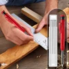 24 Pieces 2.8mm HB Refills for Carpenter Pencil Study Long Lasting Pencil for Mechanical Pencil Woodworking Construction Black 4