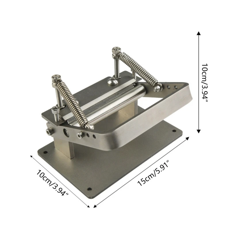 Leather Paring Machine Hand-held Leather Skiver Splitter Manual Skiving Thinning Peeling Tool for