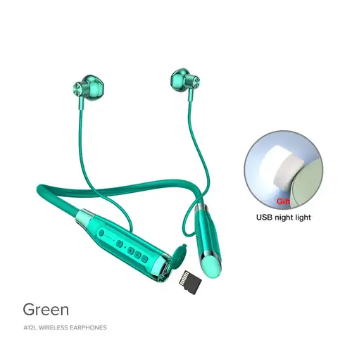 EARDECO 100 Hours Endurance Wireless Headphones Bass In-ear Bluetooth Headphone Earphone Music Sport Earbuds with Mic Stereo - Image 11