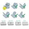 Universal Car Seat Cover Set Leather 6