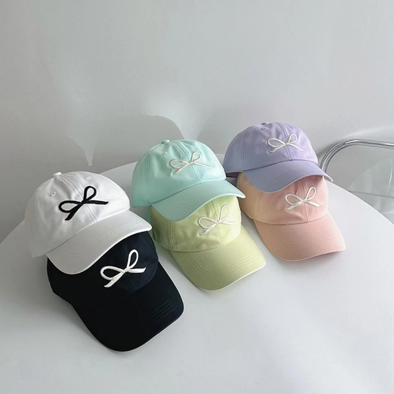 Girls Hat Fashionable Sun Protections Hat with Adjustment Back Infant Baseball Baby Sun Lightweight for
