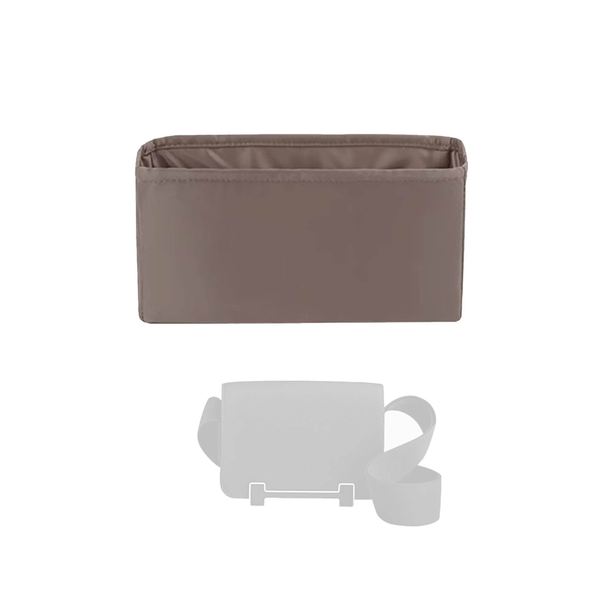 

DGAZ Silky Purse Organizer Insert Fits Her-mes Geta Bags, Luxury Handbag & Tote Organizer