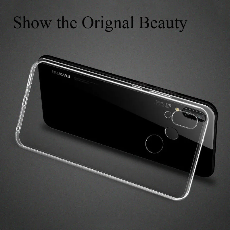 Slim Fit Transparent TPU Silicone Clear Soft Back Phone Case