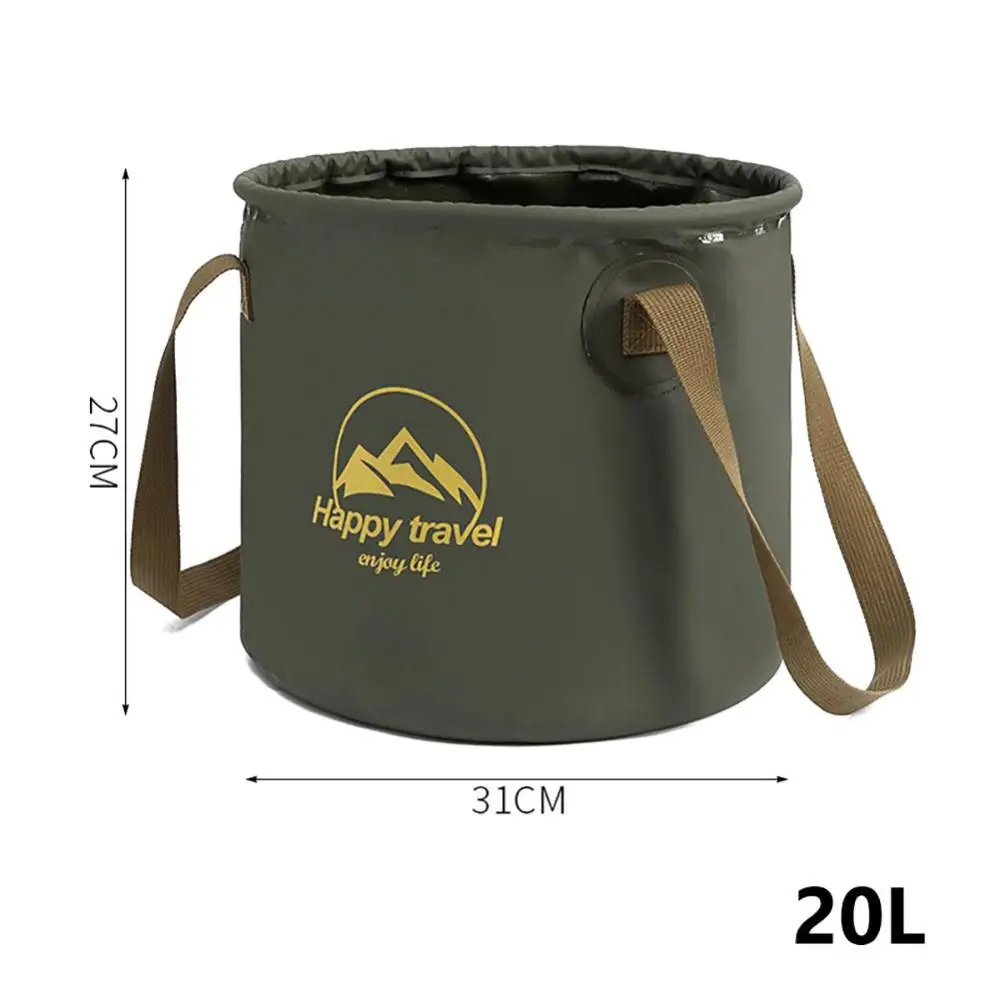 Multipurpose Fishing Bucket Portable Household Outdoor Products Barbecue Picnic Storage Bucket Travel Camping Folding Bucket
