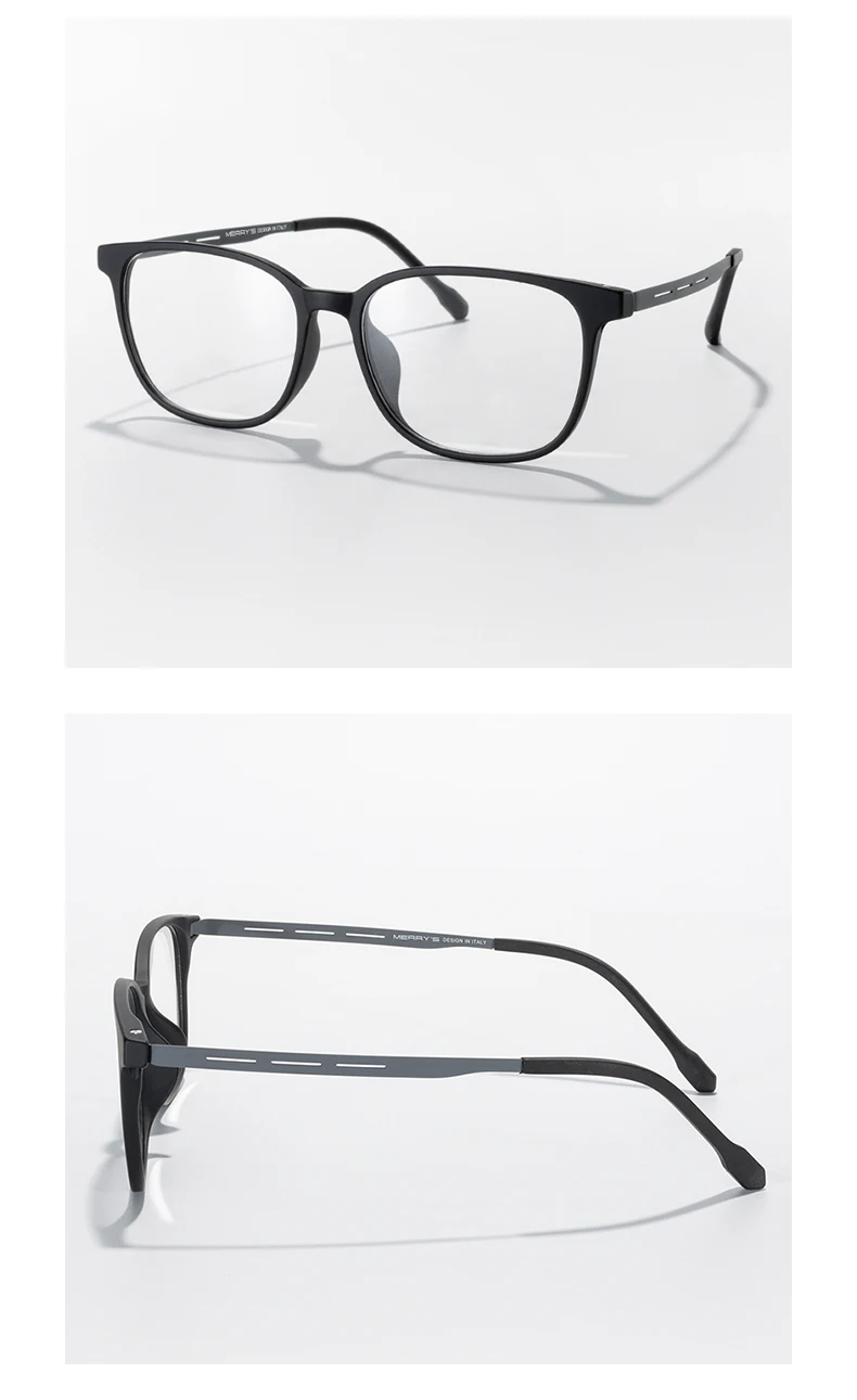 MERRYS DESIGN Men Pure Titanium Ultra-Light And Comfortable Unisex Eyeglasses Frame Women TR90 Eyewear Glasses Frame S2840