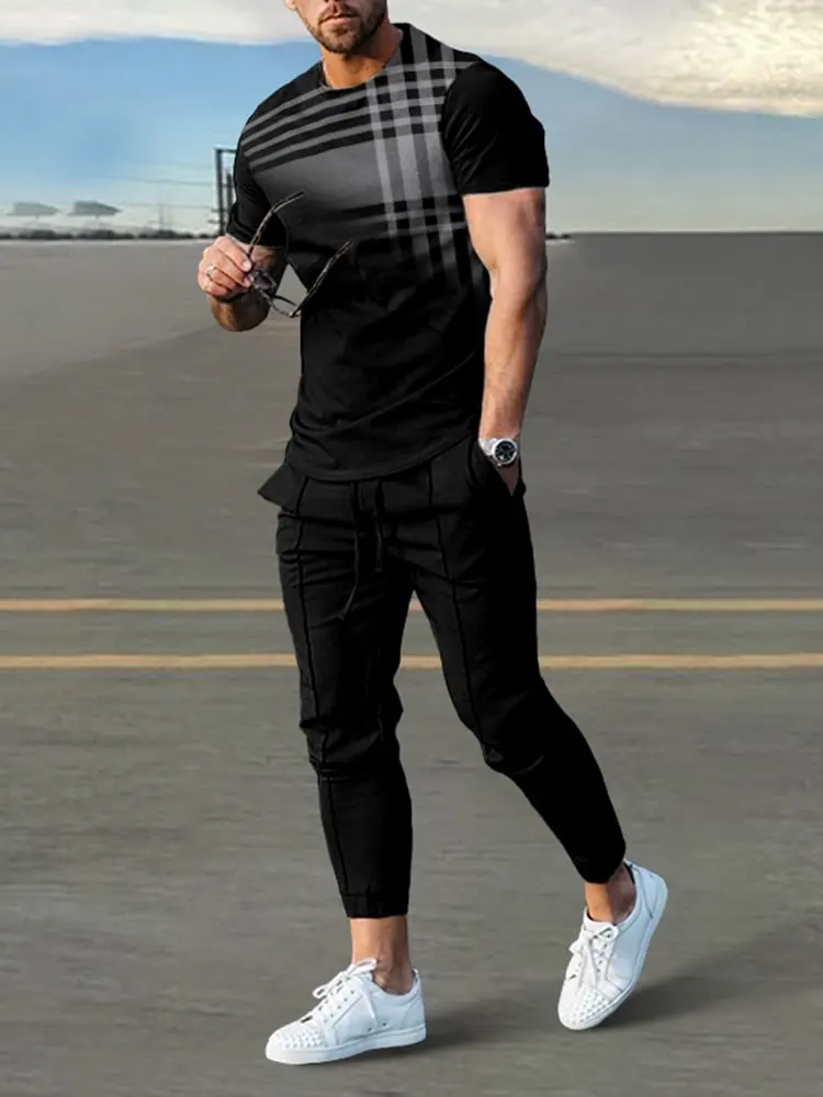 

Men's Plus Size Short Sleeve Shorts Sets: Discover Our Stylish Collection for Fashion-Forward Gentlemen Large Suit Summer
