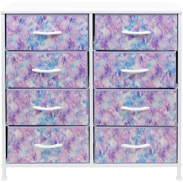 Dresser with 8 Drawers - Furniture Storage Chest Tower Unit for Bedroom,  Hallway, Closet, Office Organization(8-Drawer, Tie-dye) - AliExpress