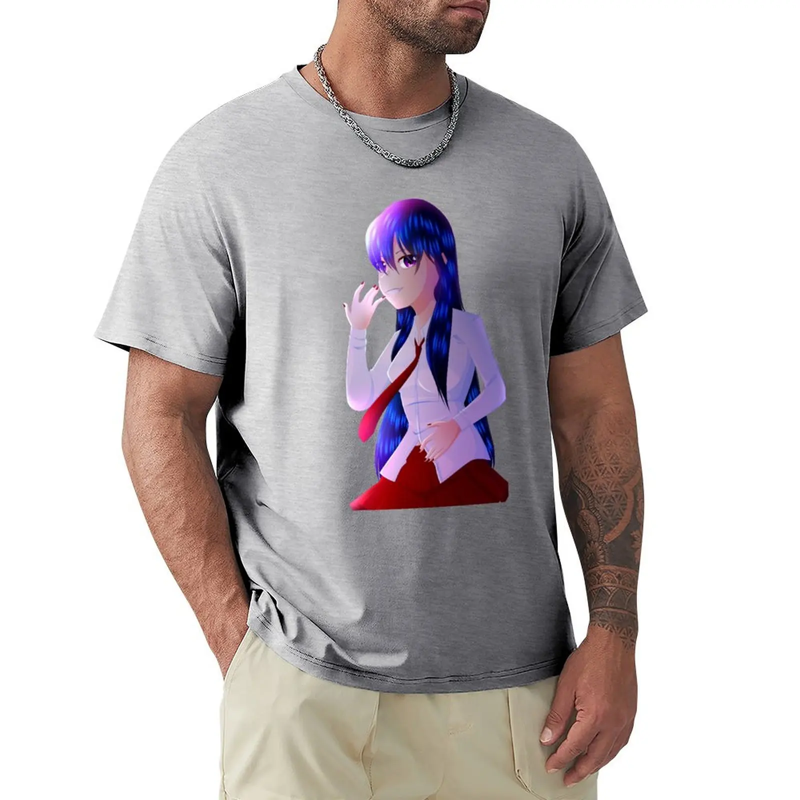 

Anime girl T-shirt quick drying kawaii clothes customs mens t shirts casual stylish