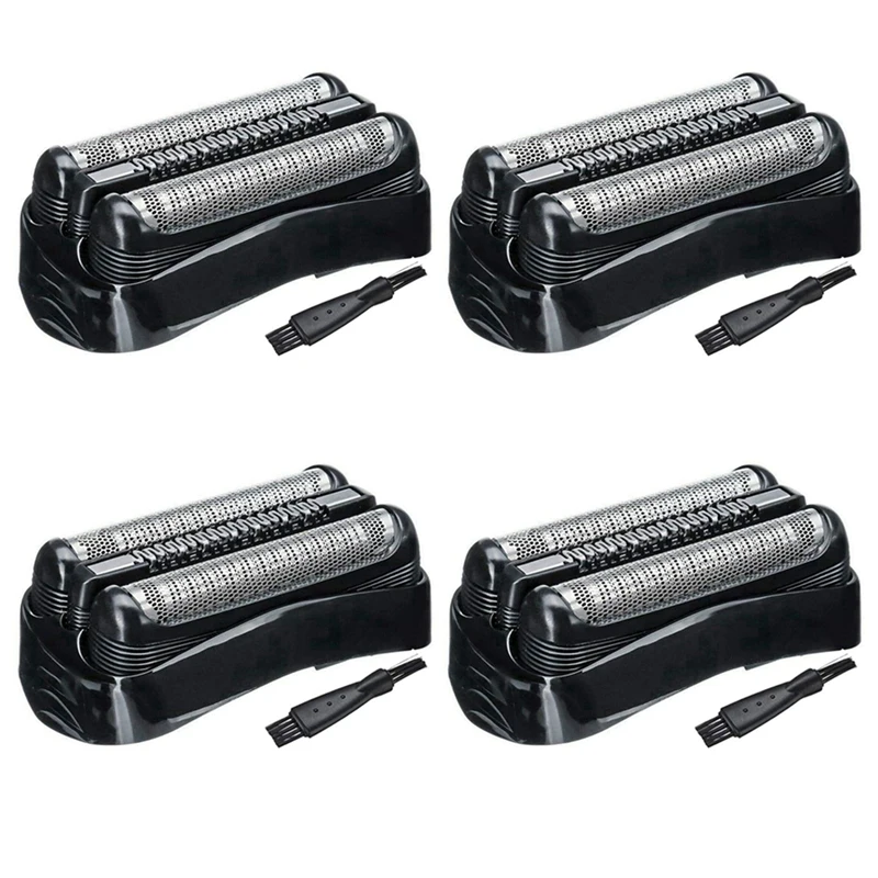 

4X 21B Shaver Replacement Head For Braun Series 3 Electric Razors 301S,310S,320S,330S,340S,360S,3010S,3020S,3030S,3040