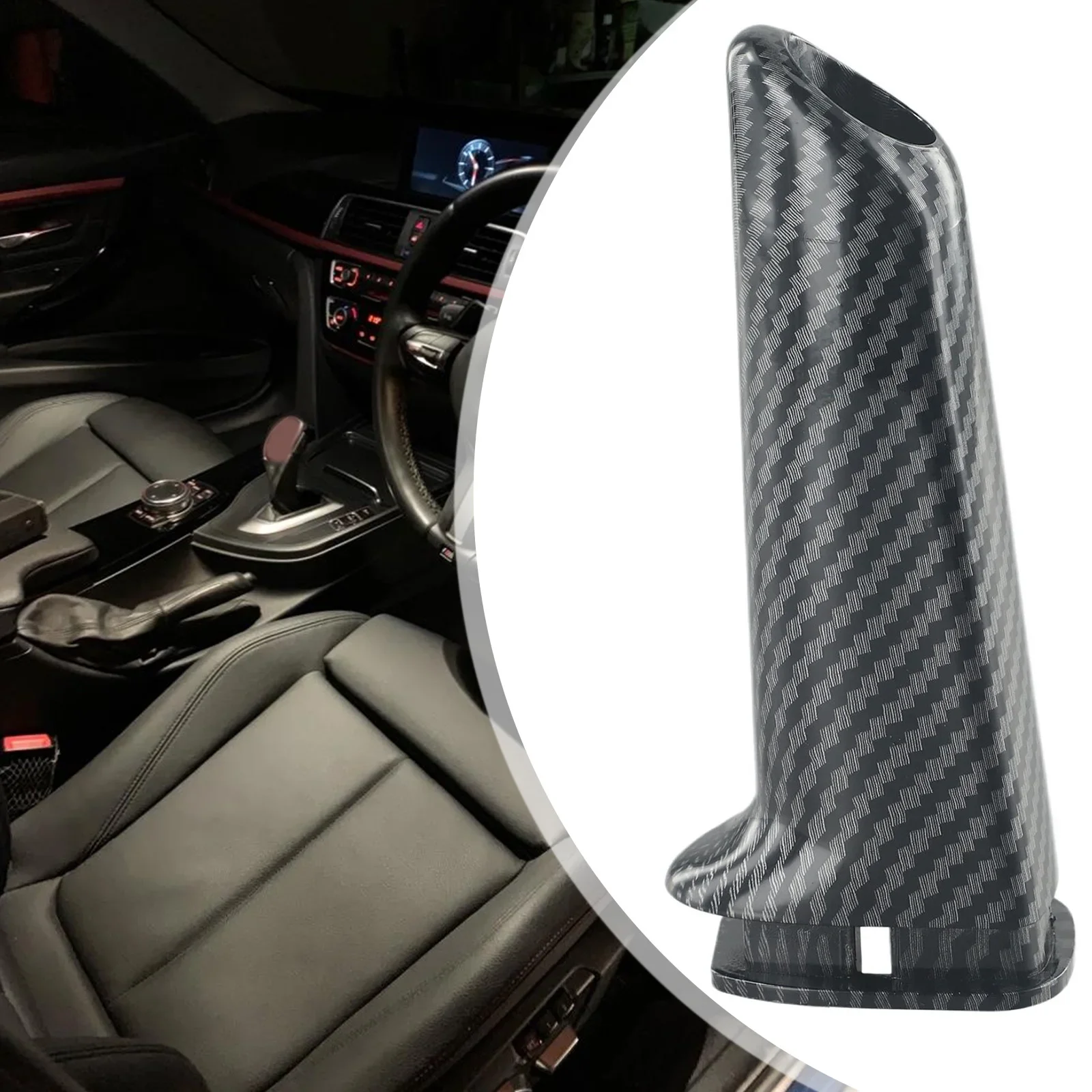 Car Brake Handle For BMW E46 E90 E92 F30 F32 F80 Handbrake Cover Handle Cover Water Transfer Printing ABS Car Handbrake Parts