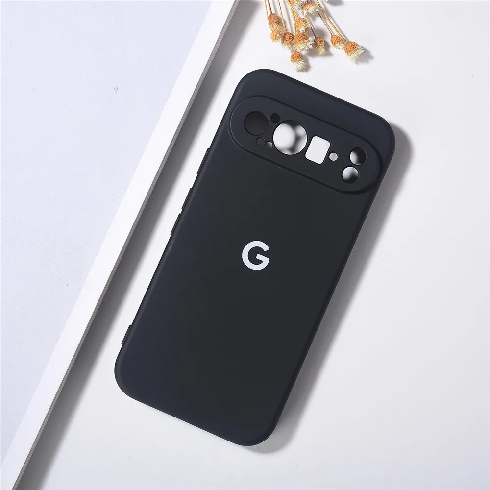 Original Liquid Silicone TPU Back Cover - Shockproof Protective Phone Case