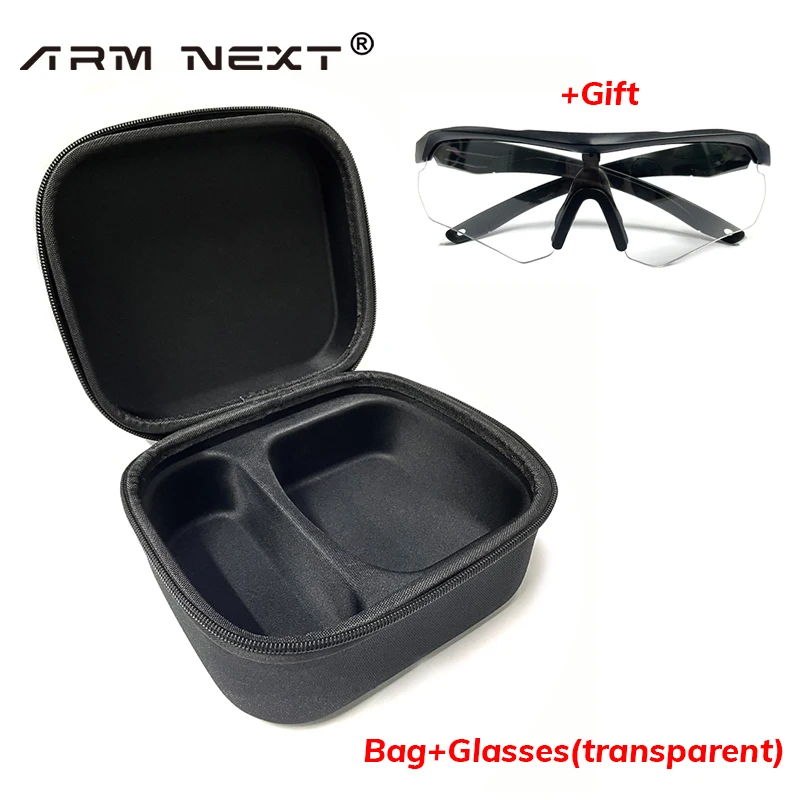ARM NEXT Hard Storage Travel Case for Electronic Shooting Earmuffs Impact Hearing Protection Shooter Safety Eyewear Glasses