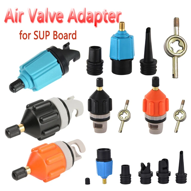 Adaptateur de Valve d'Air Durable Résistant à l'Usure pour Bateau à Rames,  Pompe Gonflable en Nylon pour Kayak, Planche SUP, 1/3/6 Pièces - AliExpress