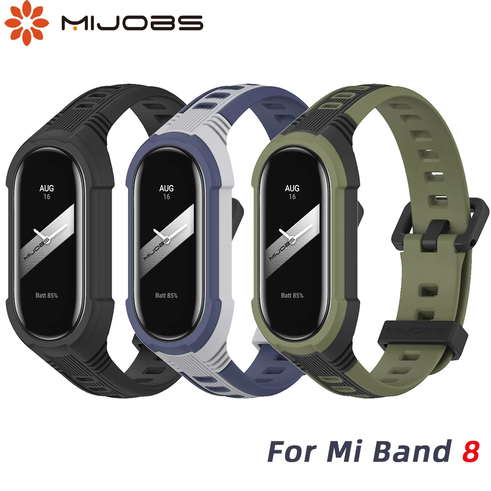 

Mi Band 8 Strap Wrist Band For Xiaomi Smart Band 8 Strap Global Version Silicone Wristbands For Miband 8 Bracelet Mi 8 Band
