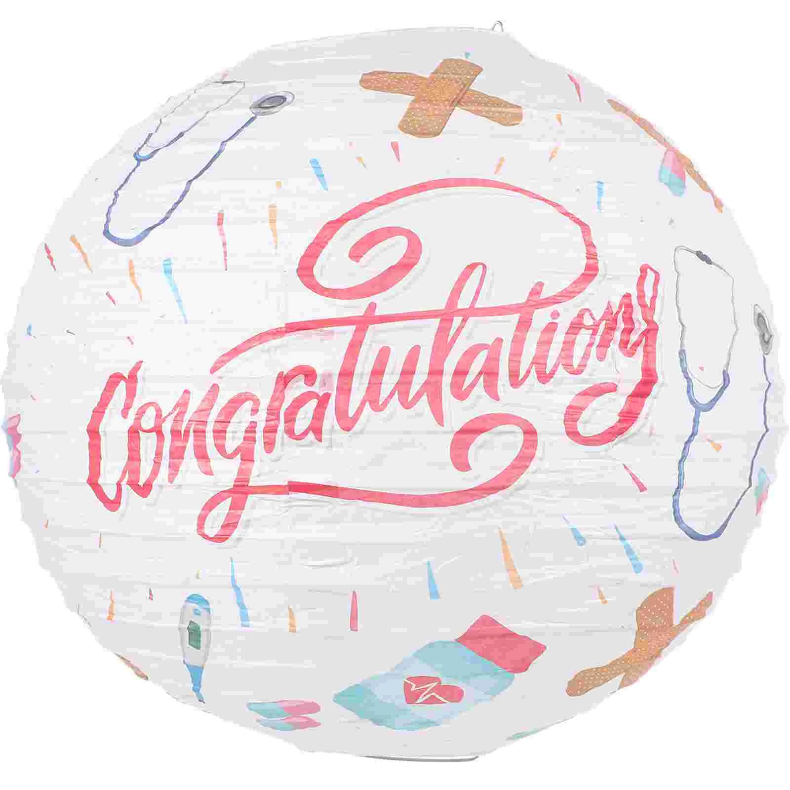 

Paper Lantern Party Decoration Hanging Paper Lantern Indoor Hanger Lantern Nurse Day Decor