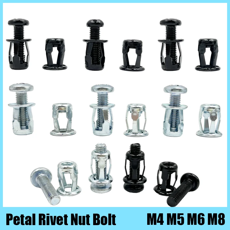 Rivet Head Nuts Set Alloy Expansion Clamp Kit M4 M5 M6 M8 Petal Rivet Kit  For Commercial Manufacture Rivet Nut Machine Parts - AliExpress