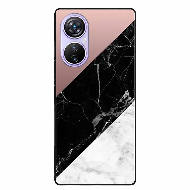 Lovely Marble Print Silicone TPU Phone Case - Soft Back Cover