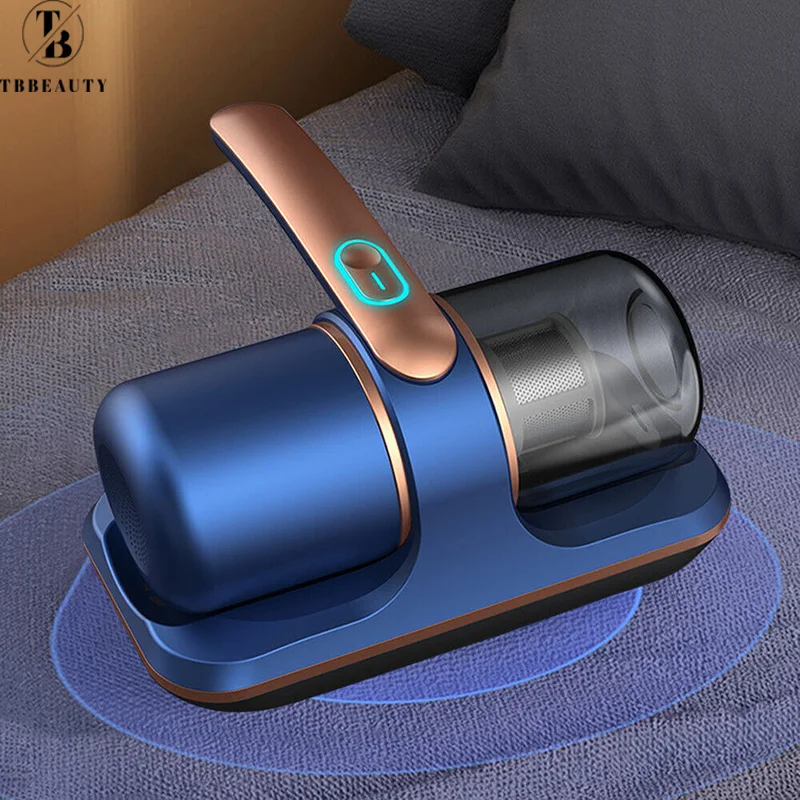  Bed Vacuum Cleaner Cordless, UV Mattress Vacuum Cleaner  Powerful Suction, Handheld Couch Cleaner Machine Deep Cleaner for Bed  Cleaning, Sheet, Fabric Sofa Vacuuming