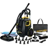McCulloch MC1385 Deluxe Canister Steam Cleaner with 23 Accessories, Chemical-Free Pressurized Cleaning for Most Floors 1