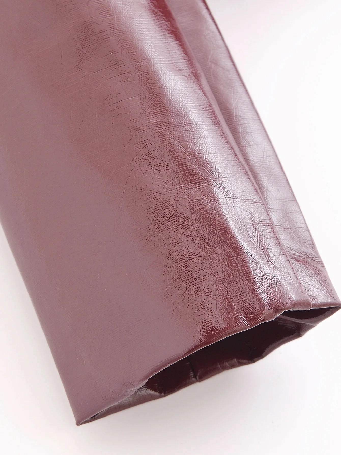 Leather Jackets Women's Pu Coat Red Elegant Outwear Long Sleeve Coat With Pockets Cropped 2024 inszart inszart Woman Jackets Top