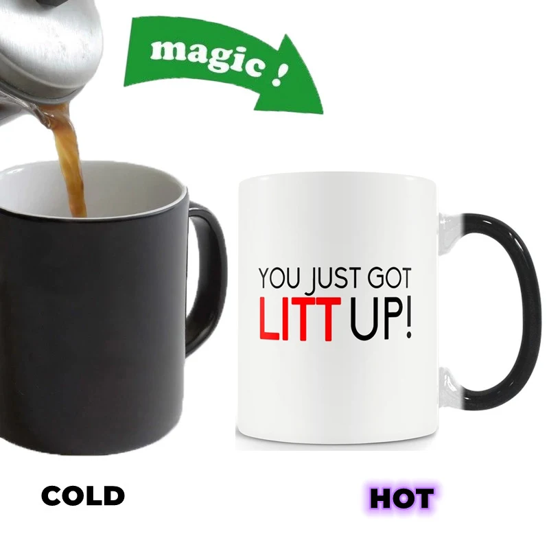 You Just Got Little Up!! Louis Litt-TV Shows Coffee Drinkware, Tea Cups,  Beer Milk Mugs, Home Tableware, Coffeeware, Teaware