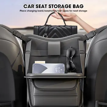 Portaborse per Auto, portaborse a rete per Organizer IN rete per Auto/porta libri/telefono, portafazzoletti 3-IN-1 organizzatori per interni Auto