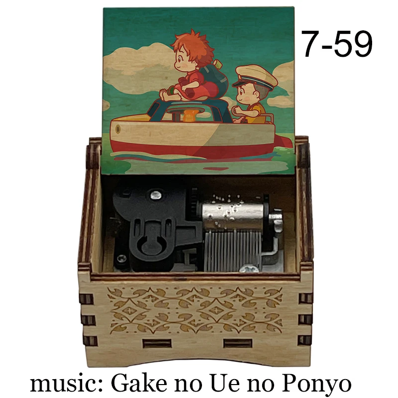 Gake no Ue Ponyo on the cliff у моря музыкальная шкатулка DIY Рождественский подарок на день