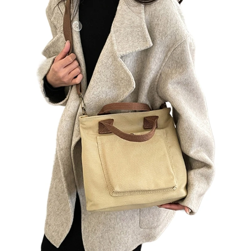 2023 Crossbody Bag for Teen Girl Student Large Capacity Book Bags Handbag School Bag Verstile Bag E74B
