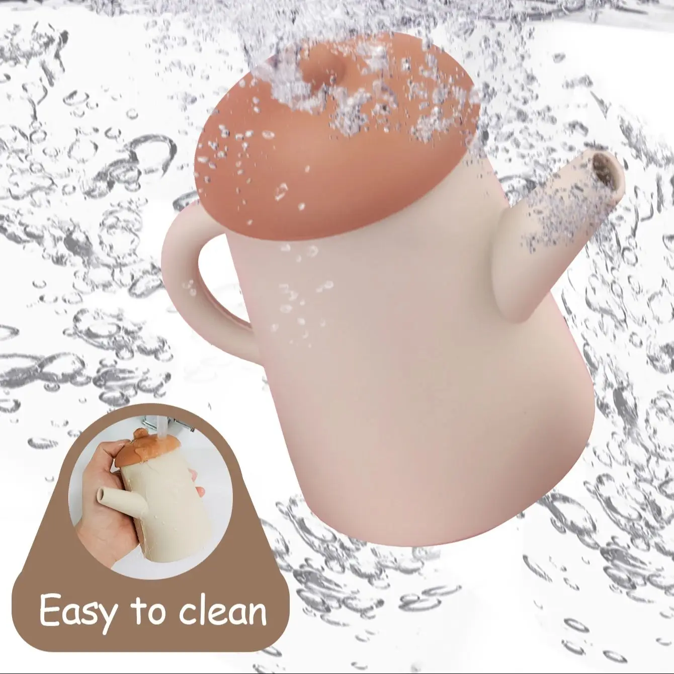 TYRY.HU 7pcs Mini Cups Set Pretend Play Toys For Girls Boy Soft Silicone Feeding Cup Early Education Toys Miniature Tableware
