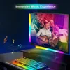 Smart RGBIC Light Bar LED Music Rhythm Atmosphere Lamp Pickup Light Gaming Lighting Display Computer Light For Desktop Bedroom 2